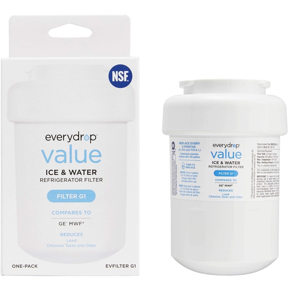 🔥 4 / $20 🔥 ✨ New! Everydrop Value by Whirlpool, 
  GE MWF Refrigerator Filter